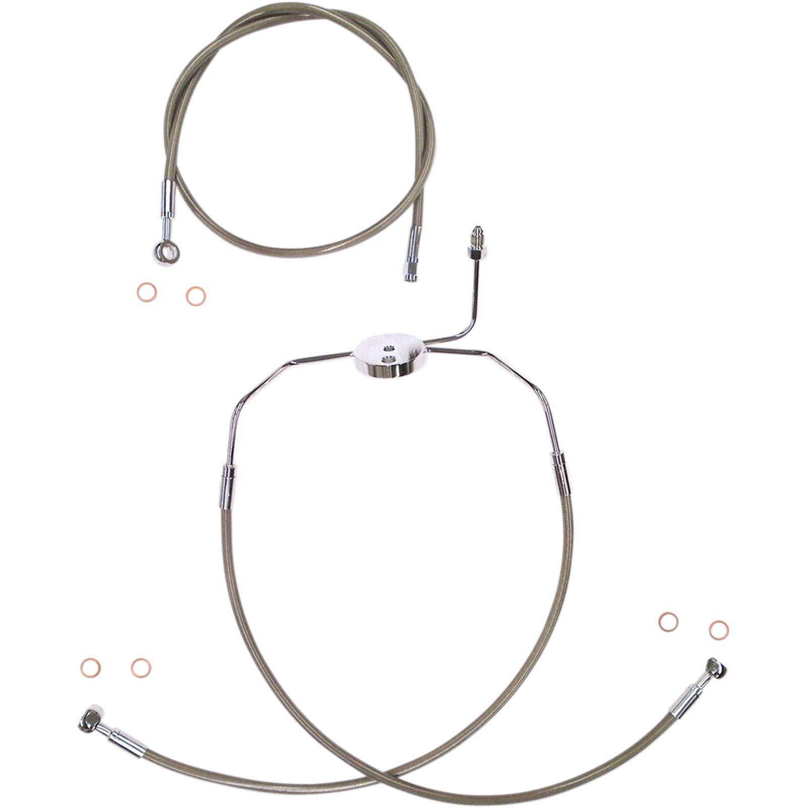 Magnum XR Brake Line Kit - 23" - Stainless [MPN: SSC1305-23]_422774