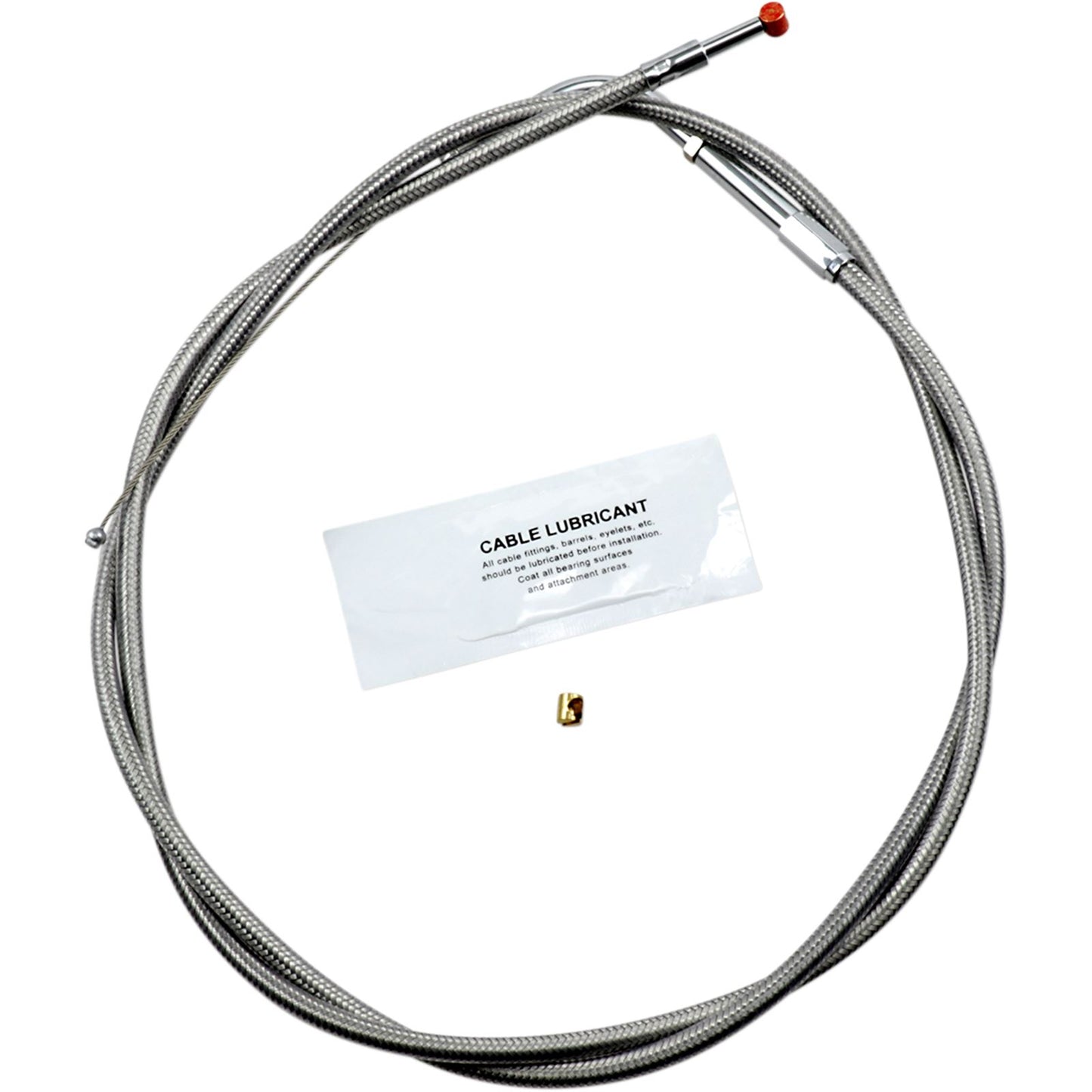 Barnett Performance Extended 8" Stainless Steel Throttle Cable [MPN: 102-30-30016-8]_348005
