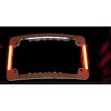 Custom Dynamics Tri-Radius License Plate Frame with Flushmount LEDs - Chrome TF06-C_367575