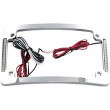 Custom Dynamics Tri-Radius License Plate Frame with Flushmount LEDs - Chrome TF06-C_367576