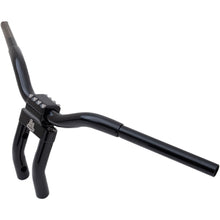 LA Choppers Black 9" Kage Fighter Handlebar with  Pullback [MPN: LA-7336-06B]_414375