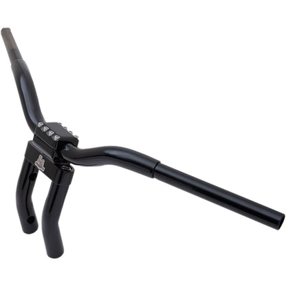 LA Choppers Black 9" Kage Fighter Handlebar with  Pullback [MPN: LA-7336-06B]_414375