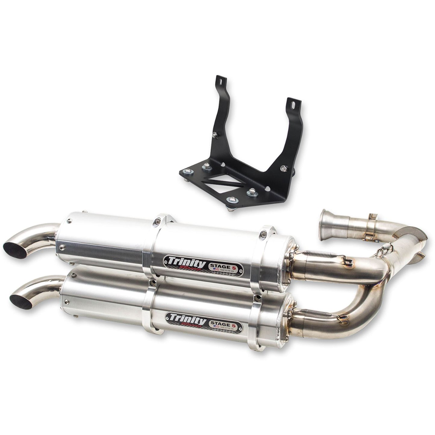 Trinity Racing Exhaust - Aluminum - Dual [MPN: TR-4161D]_485704