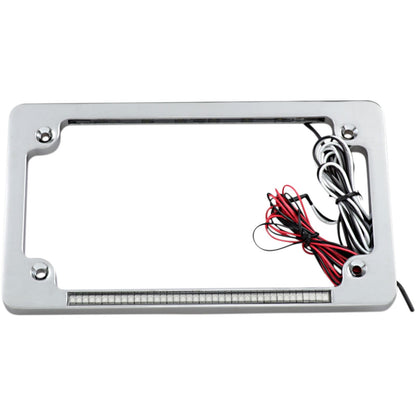 Custom Dynamics Dual License Plate Frame - Chrome TF02-C_367582