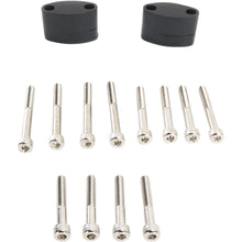 Emgo Black 1-1/8" Handlebar Riser Kit 23-09381_380987