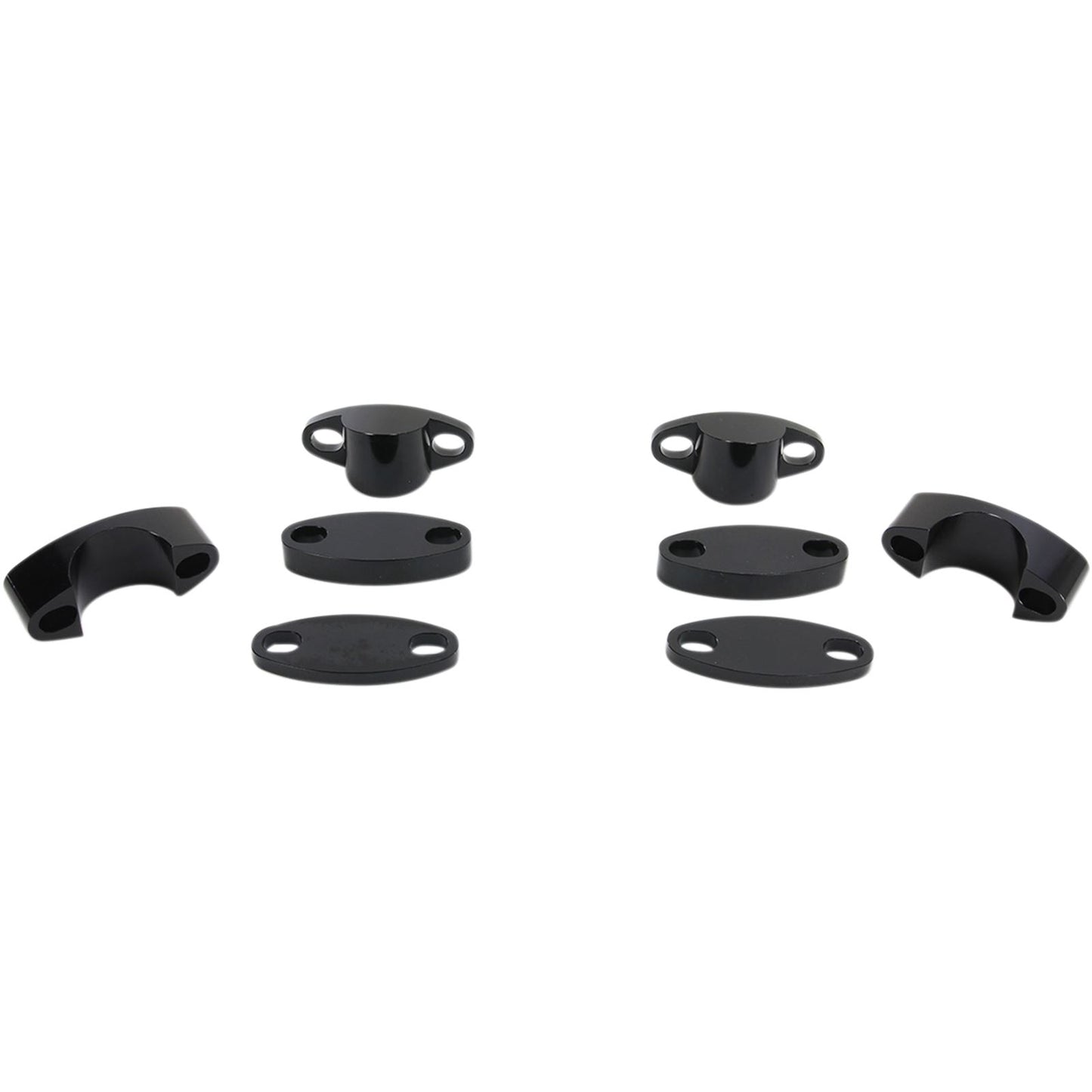 Emgo Black 1-1/8" Handlebar Riser Kit 23-09381_380988