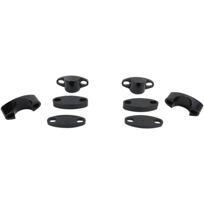 Emgo Black 1-1/8" Handlebar Riser Kit 23-09381_380988