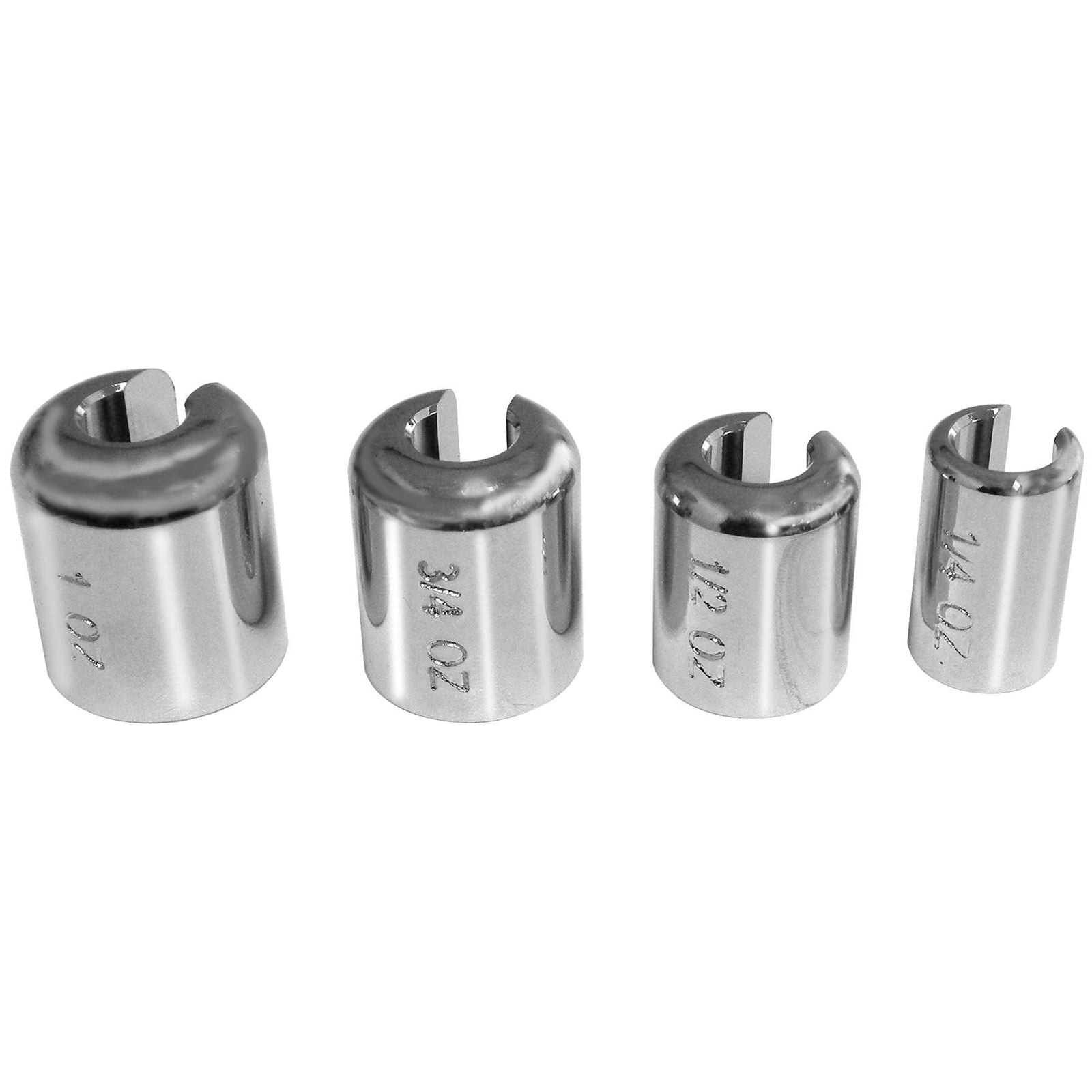 K&L Spoked Wheel Weights Chrome 1/4 oz - 10/Pack 32-7091_277501