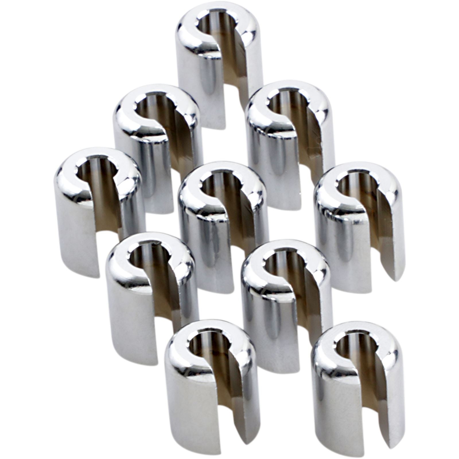 K&L Spoked Wheel Weights Chrome 3/4 oz - 10/Pack 32-7093_403573