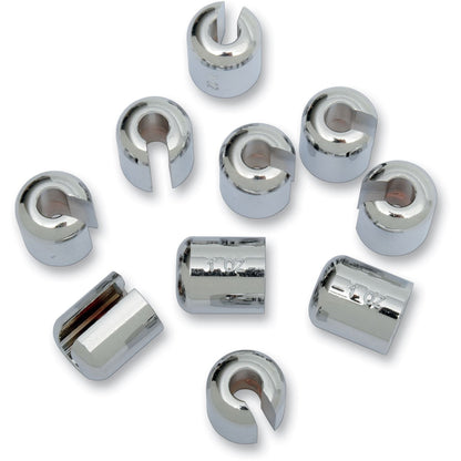 K&L Spoked Wheel Weights Chrome 3/4 oz - 10/Pack 32-7093_403575