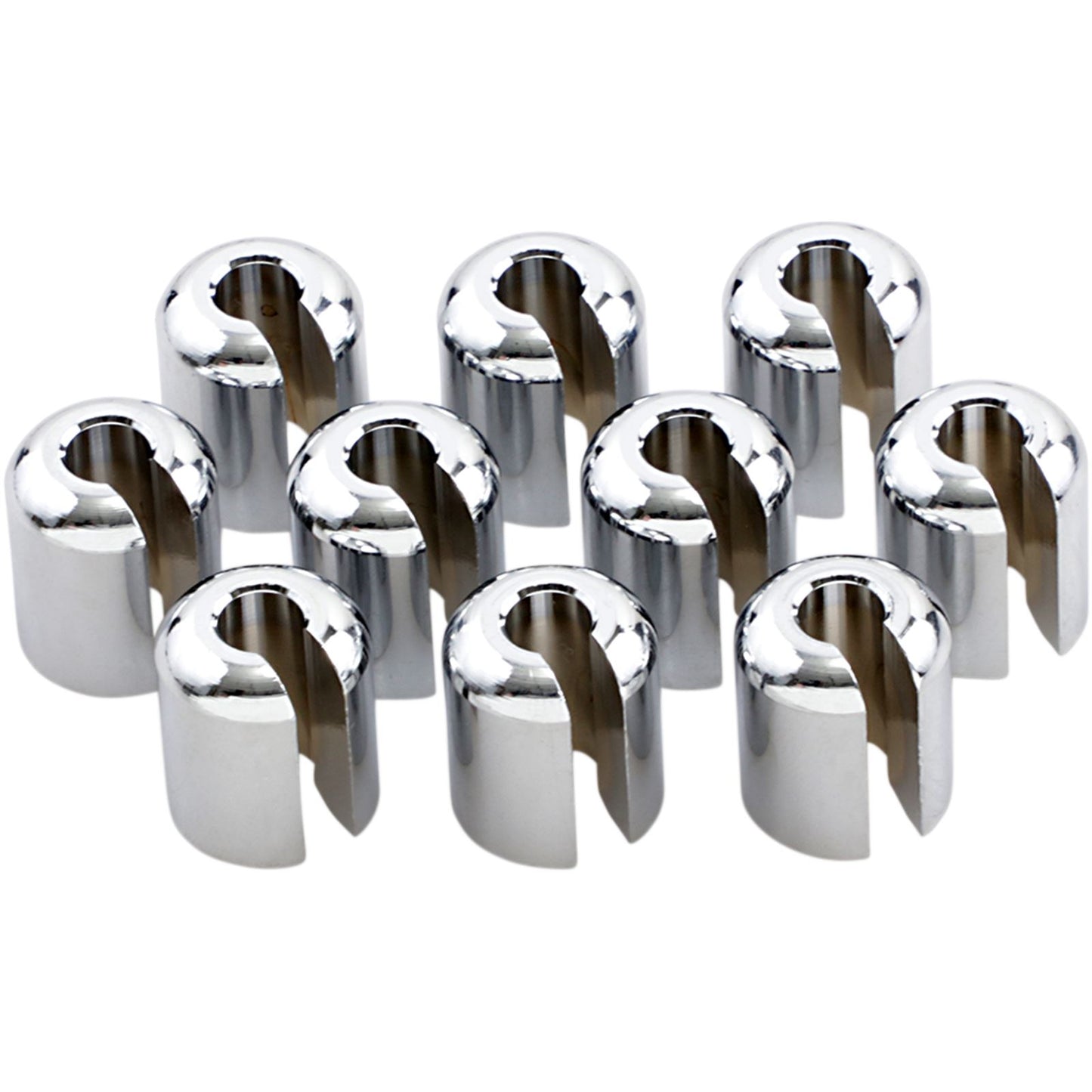 K&L Spoked Wheel Weights Chrome 1 oz - 10/Pack 32-7094_403577