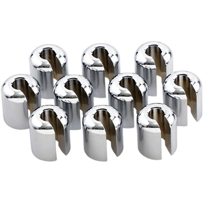 K&L Spoked Wheel Weights Chrome 1 oz - 10/Pack 32-7094_403577