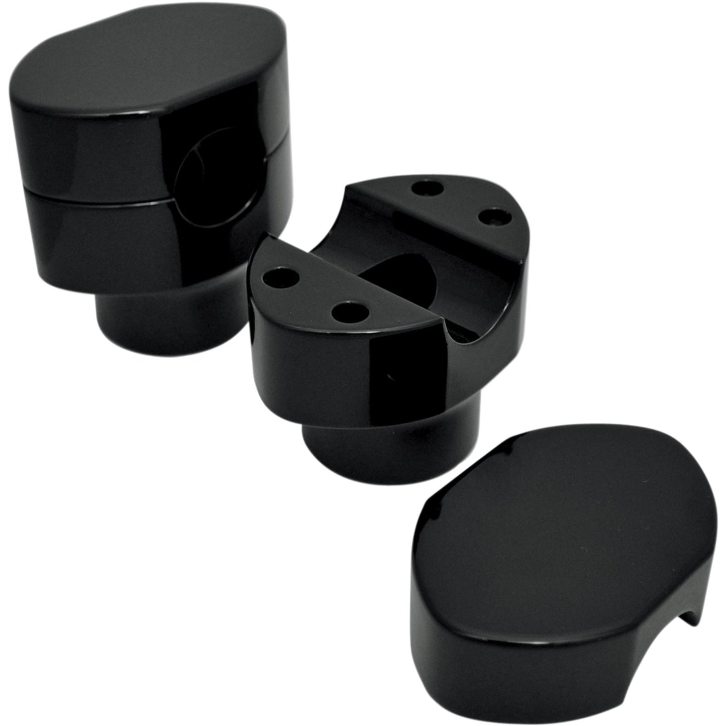 LA Choppers Black Springer Riser for 1" Handlebars [MPN: LA-7410-02B]_414823