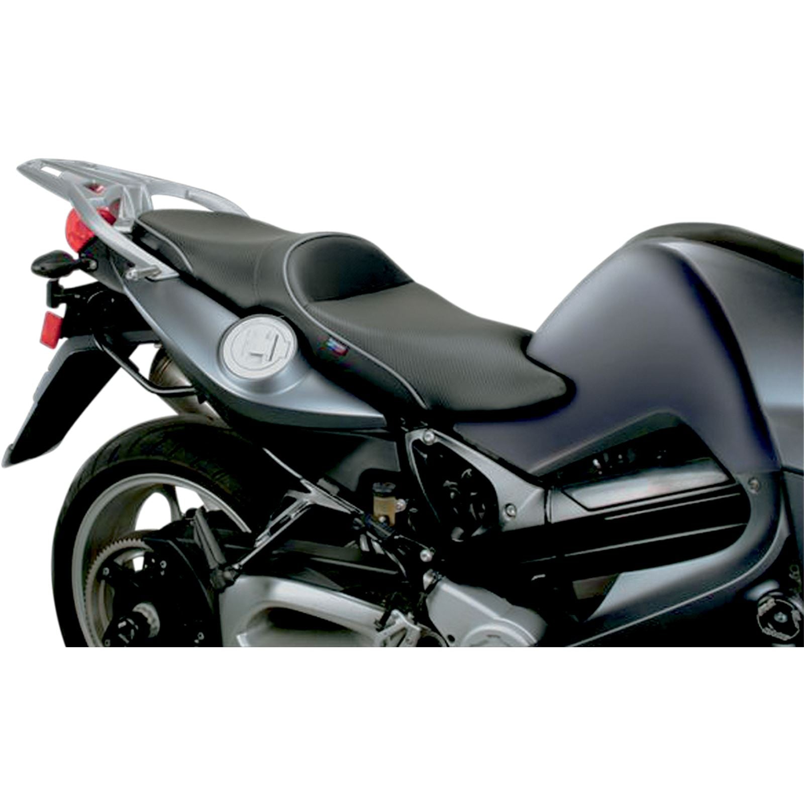 Sargent World Sport™ Seat - Black - Carbon FX - Regular fits BMW F800 '04-'19 WS-594-19_470698