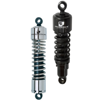 Progressive Suspension Shocks - 412 Cruiser Series - Chrome - 13" - Standard 412-4218C_1463092