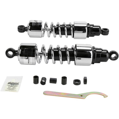 Progressive Suspension Shocks - 412 Series - Chrome - 12" - Heavy Duty 412-4234C_459070