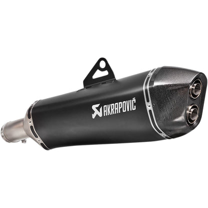 Akrapovic Muffler - Titanium - Black [MPN: S-B8SO6-HZAABL]_322784