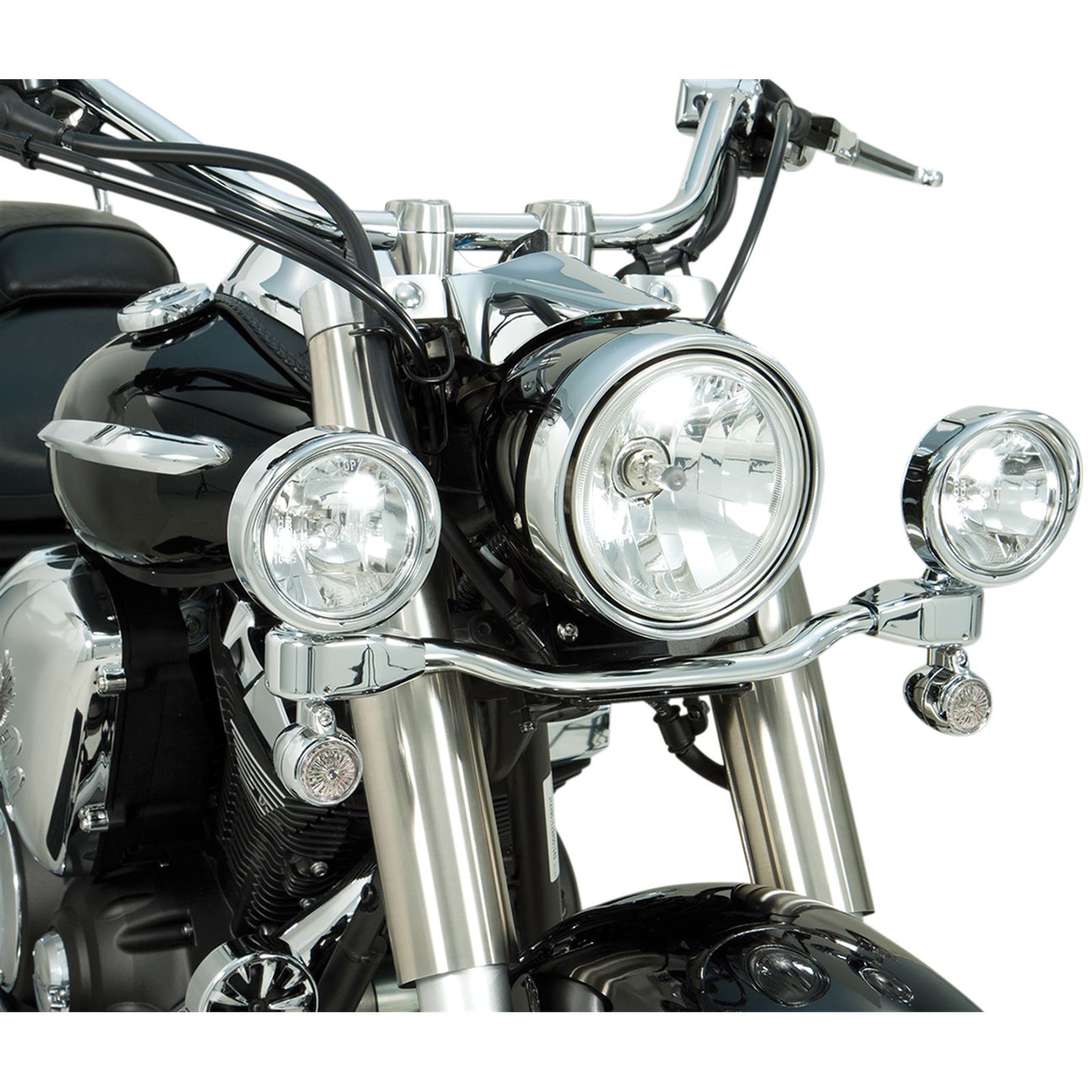 Show Chrome Elliptical Light Bar -VSTR950 3.5 63-205_473998