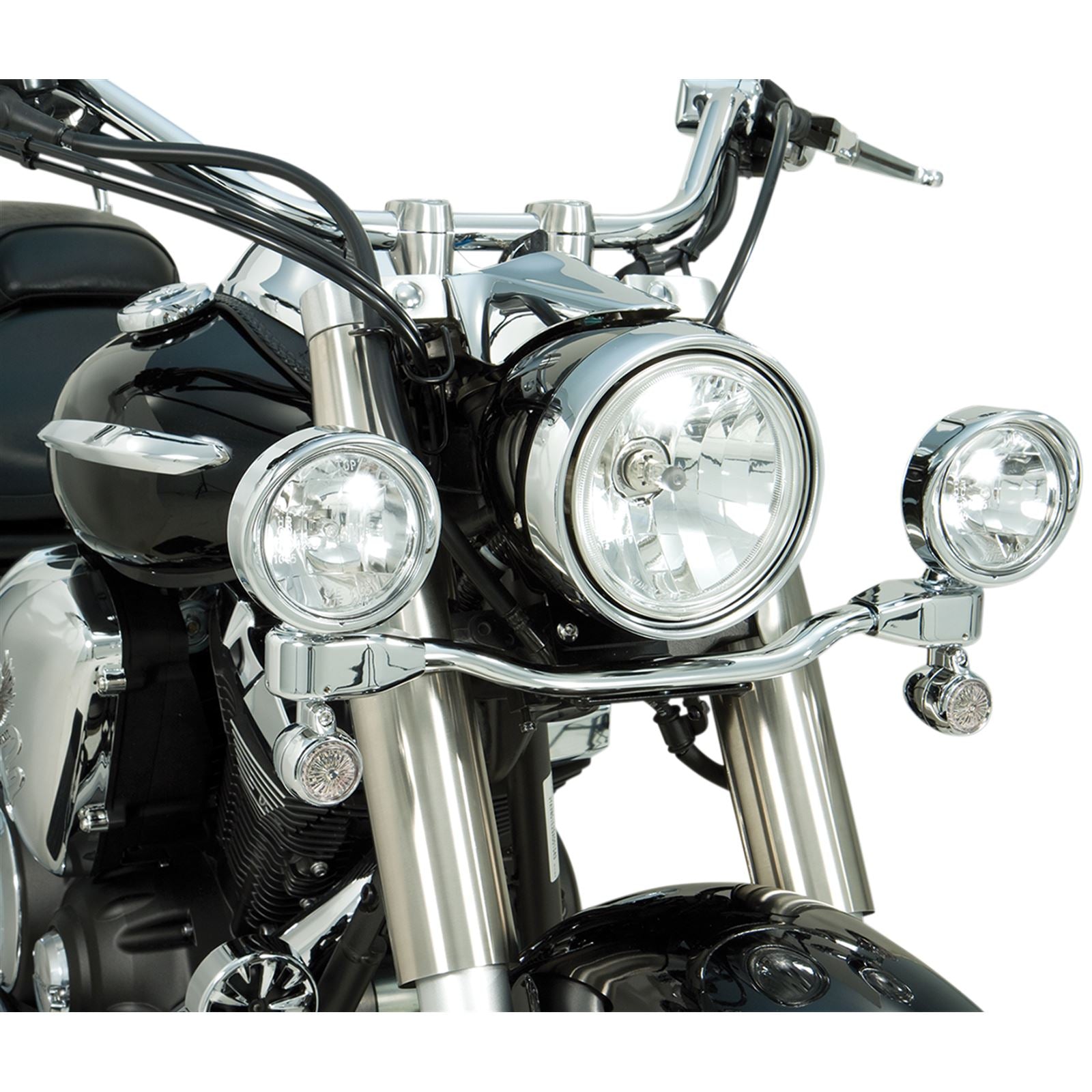 Show Chrome Elliptical Light Bar -VSTR950 3.5 63-205_473998