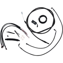 LA Choppers Midnight Cable Kit for 18" - 20" Ape Hanger Handlebars [MPN: LA-8152KT2-19M]_416253