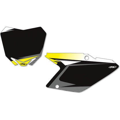 Factory Effex PreCut Background-Suzuki RMZ250  07-09   Black 12-64420_384785