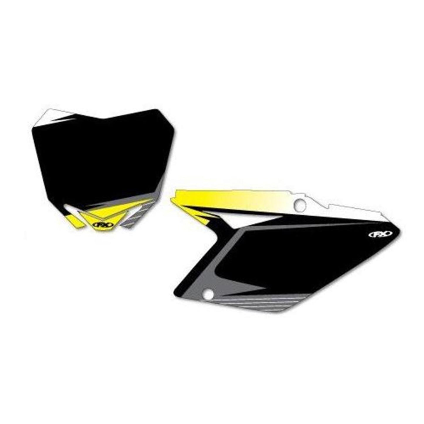 Factory Effex PreCut Background-Suzuki RMZ250  07-09   Black 12-64420_597736