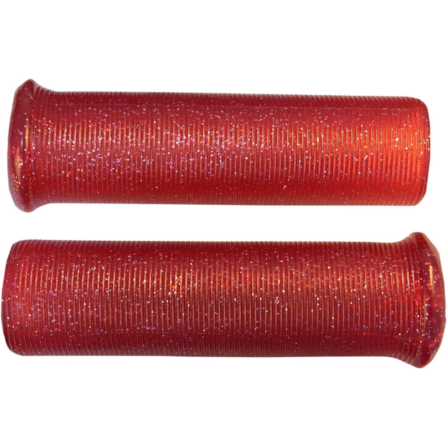 Emgo Red 1" Retro Metal Grips 42-21114_381009