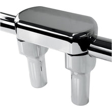 LA Choppers Chrome 4" Risers with  Solid Top [MPN: LA-7442-04]_414843