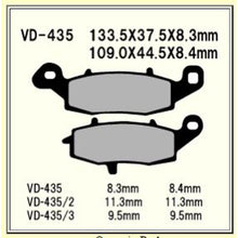 Vesrah JL Sintered Metal Brake Pads - VD-435/RJL [MPN: VD-435RJL]_597754