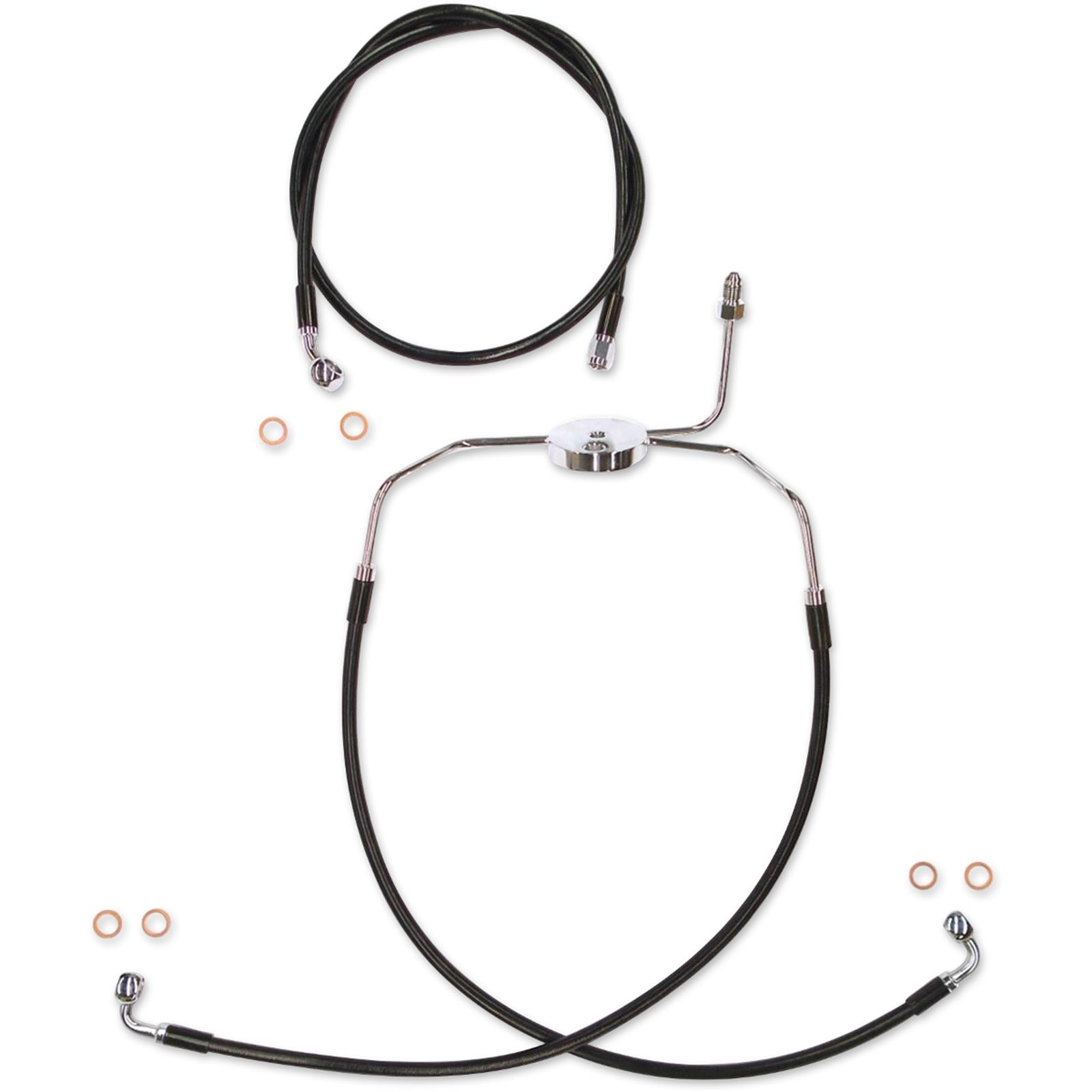 Magnum XR Brake Line Kit - 19" - Black [MPN: SBC1304-19]_422629