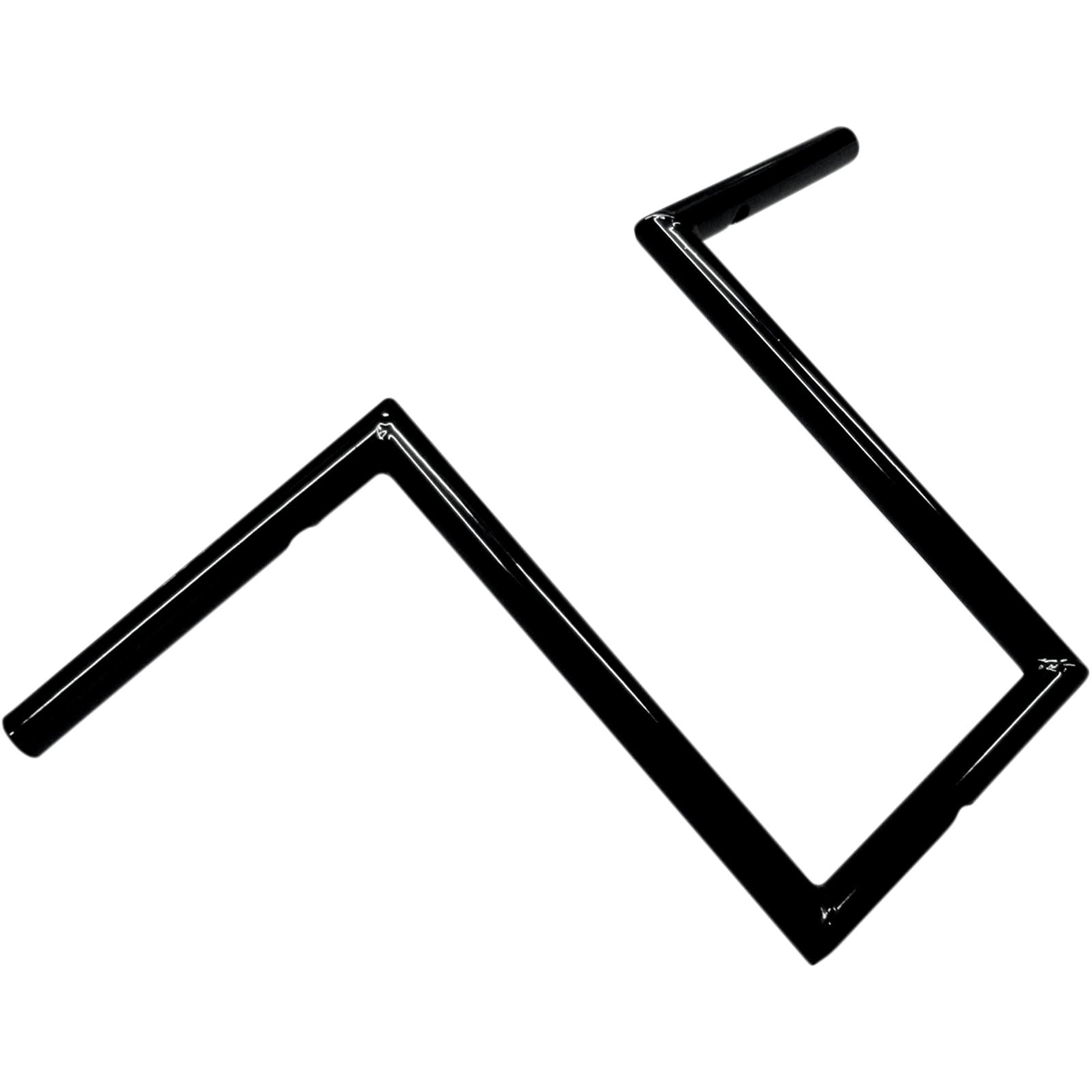 LA Choppers Black 12" Narrow Z Handlebar [MPN: LA-7380-12B]_414040