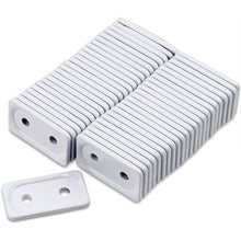 Woodys Support Plates - White - Double - 48/Pack ADG-3815-48_497382