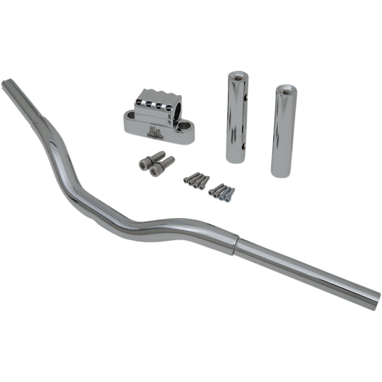 LA Choppers Chrome 10" Kage Fighter Handlebar [MPN: LA-7335-06]_414346