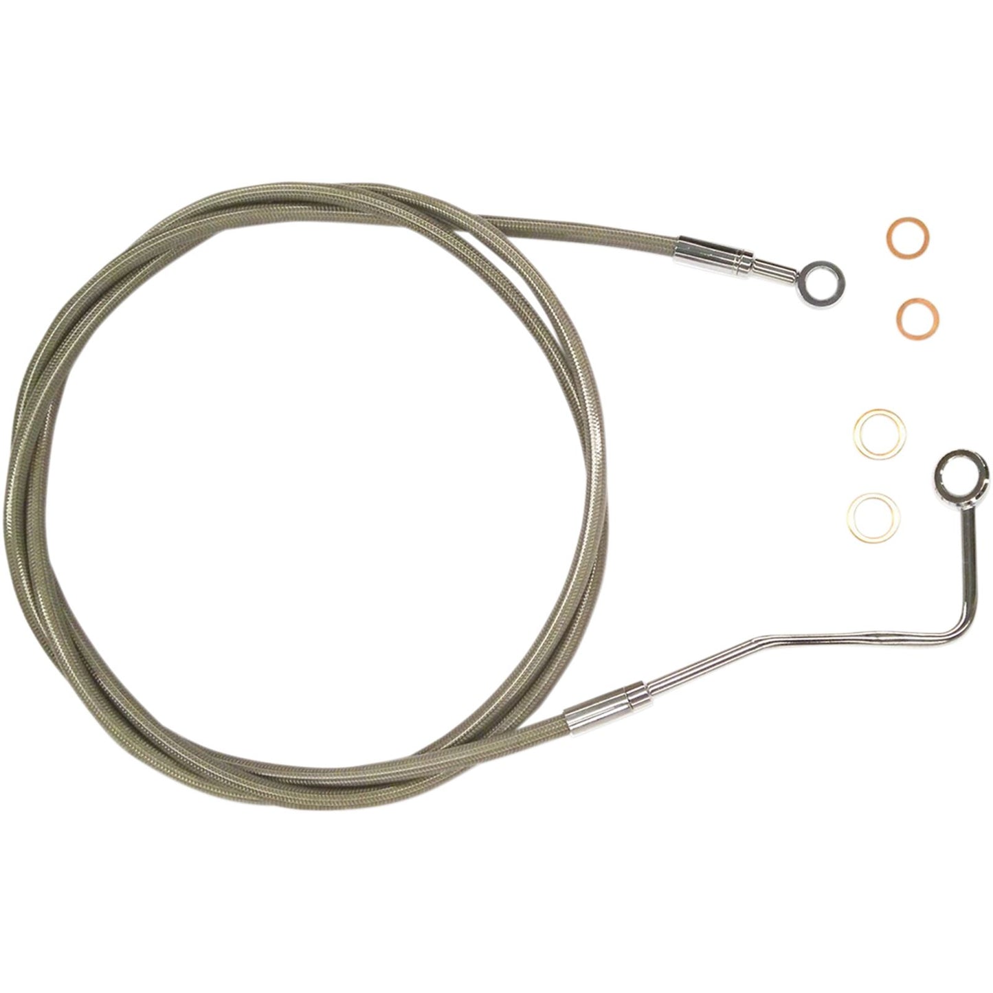 Magnum XR Upper Brake Line - 70" - Stainless [MPN: SSC1402-70]_422880