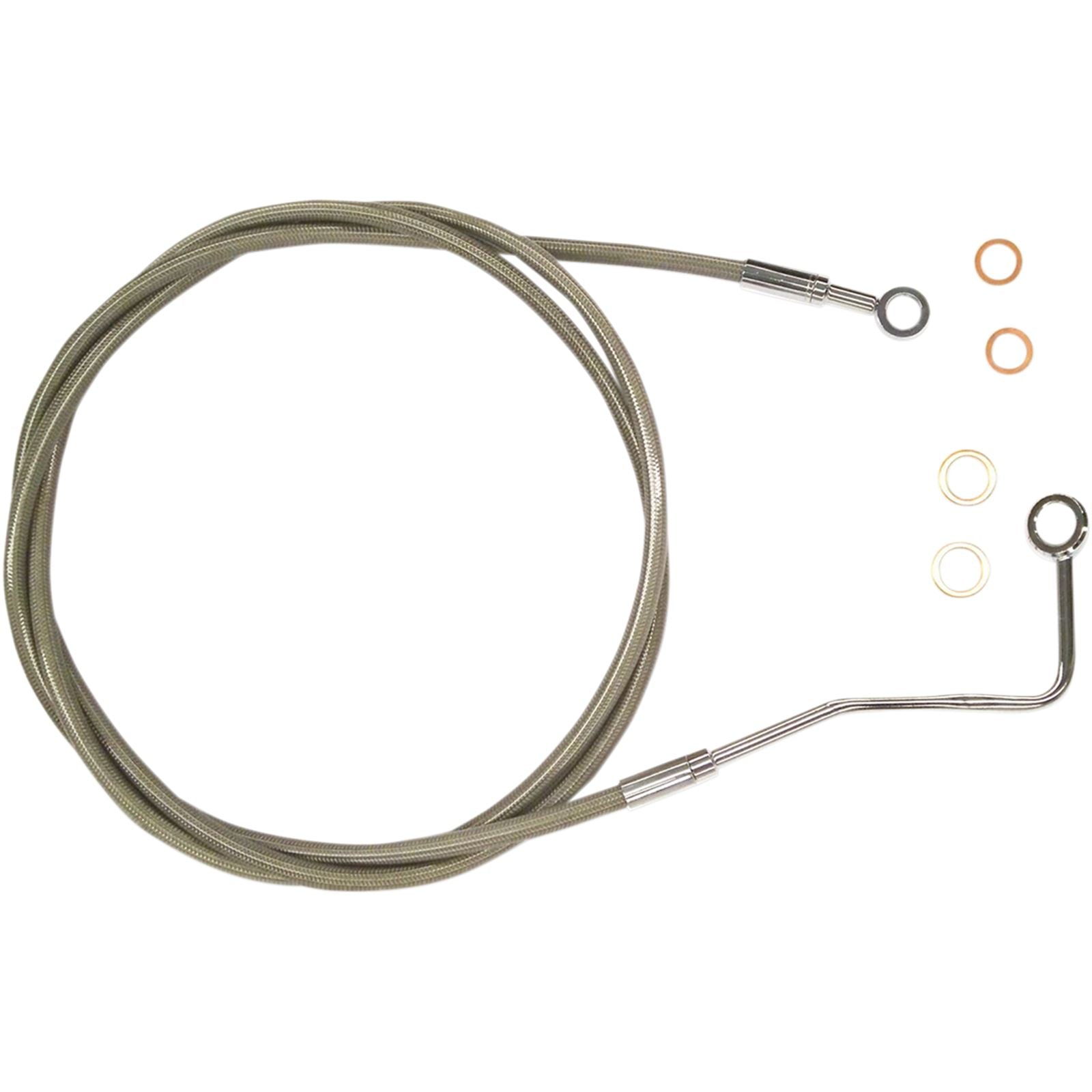 Magnum XR Upper Brake Line - 70" - Stainless [MPN: SSC1402-70]_422880