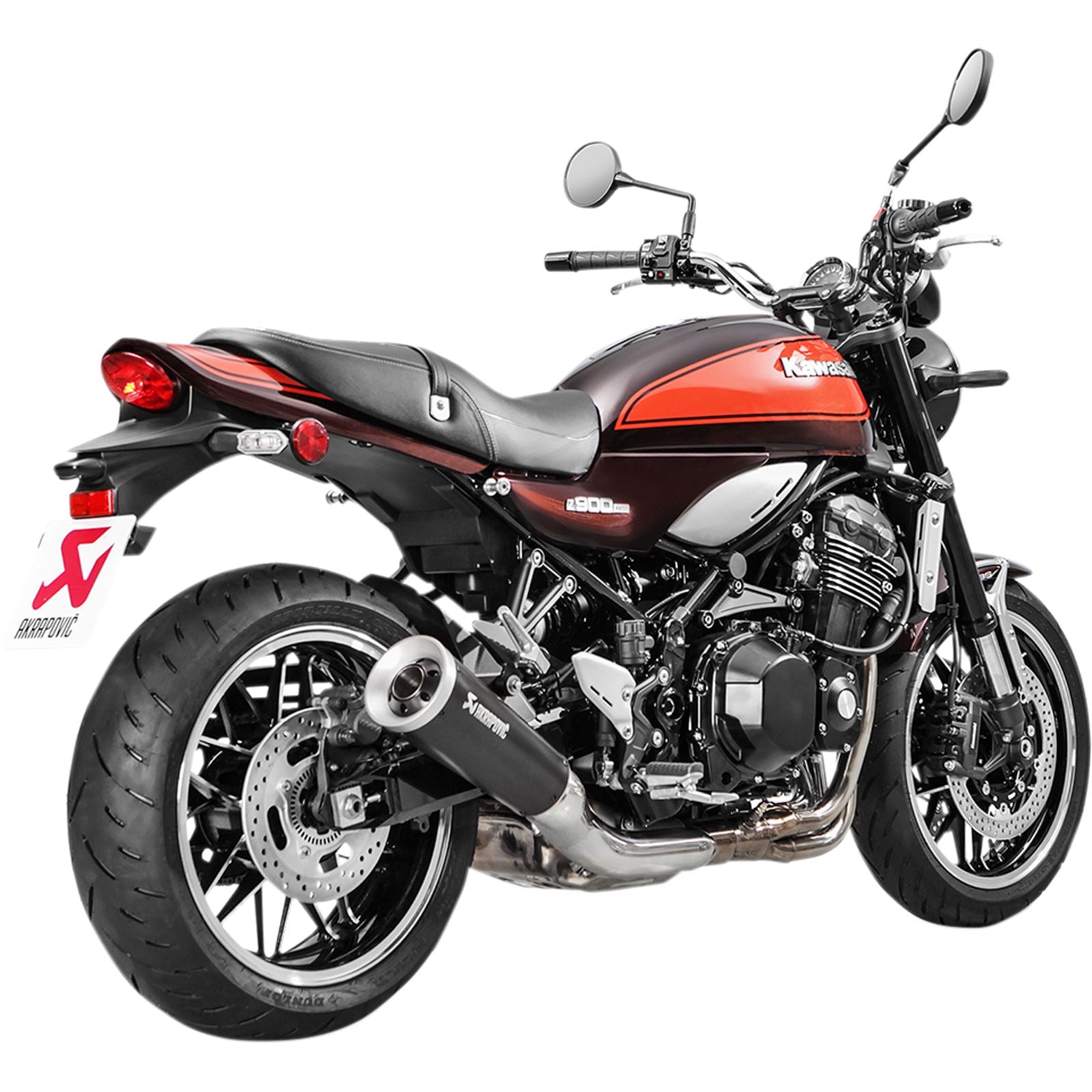 Akrapovic Muffler - Black - Titanium - Z900 RS/Cafe [MPN: S-K9SO5-HBAVTBL]_322861