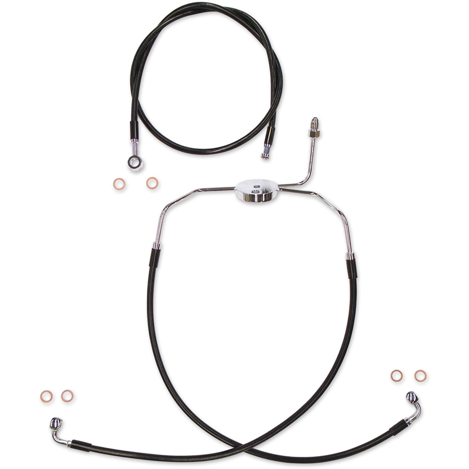 Magnum XR Brake Line Kit - 23" - Black [MPN: SBC1305-23]_422634