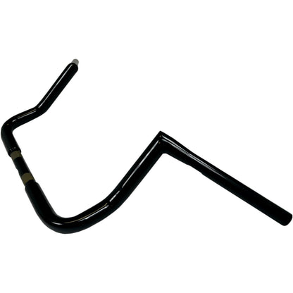 LA Choppers Black 10" Twin Peaks Bagger Handlebar [MPN: LA-7361-10B]_414138