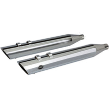 S&S Cycle Slash Cut Mufflers - Chrome - M8 Touring '17-'19 550-0695_470035