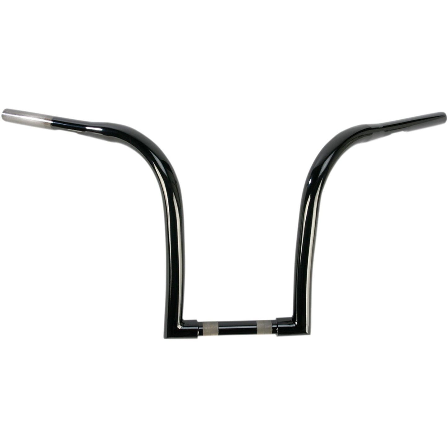 LA Choppers Black 1-1/4" Ape Hanger Handlebar with  12" Rise [MPN: LA-7341-12B]_414290