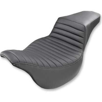 Saddlemen Step Up Seat - Tuck and Roll - FLH 808-07B-171_639618