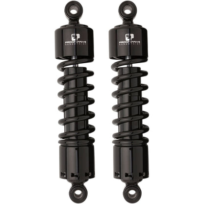 Progressive Suspension 412 Series Shock - 12" - Heavy Duty - Black - Dyna 412-4044B_459498