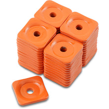 Woodys Support Plates - Orange - Square - 48/Pack ASG-3805-48_497365