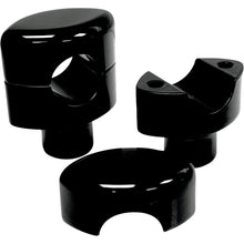 LA Choppers Risers - Smooth - 1-1/2" - Black [MPN: LA-7402-01B]_414786