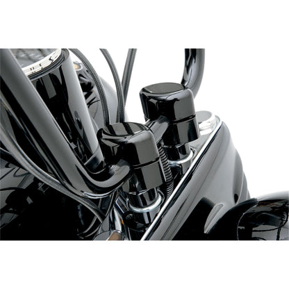 LA Choppers Risers - Smooth - 1-1/2" - Black [MPN: LA-7402-01B]_414787