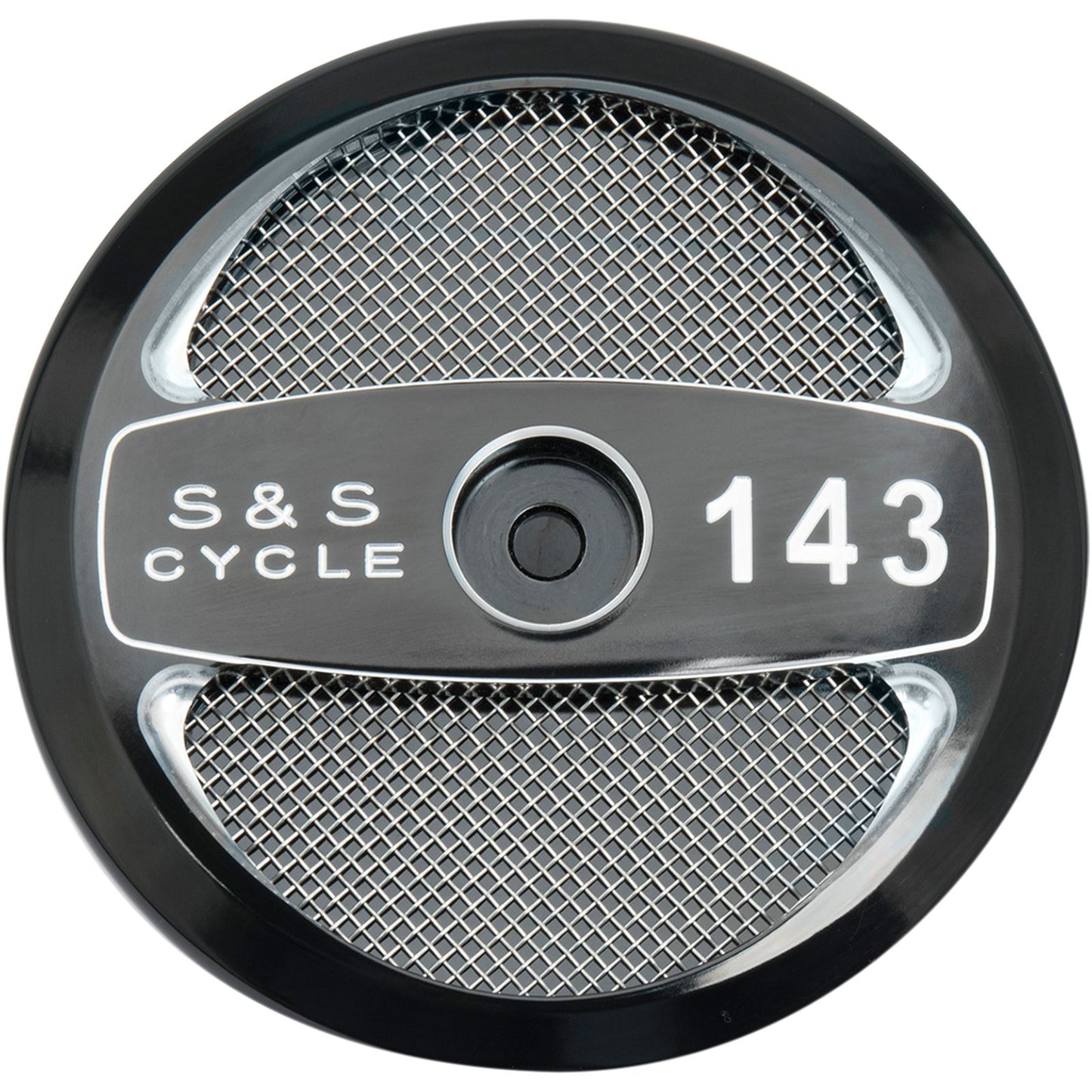 S&S Cycle Air Cleaner Cover Stealth 143" - Black 170-0323_469857