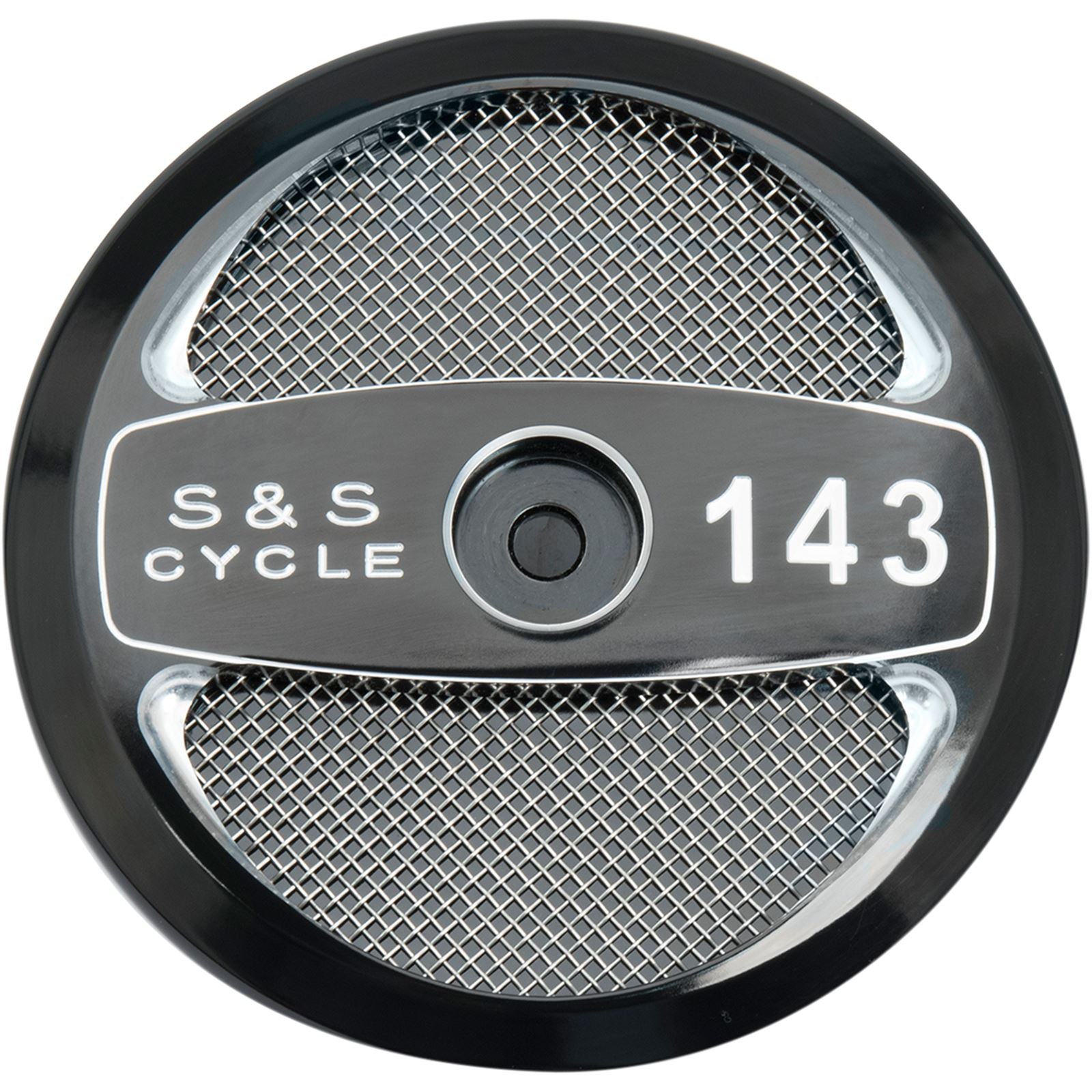 S&S Cycle Air Cleaner Cover Stealth 143" - Black 170-0323_469857
