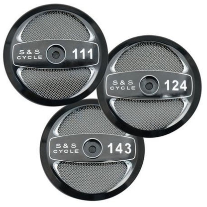 S&S Cycle Air Cleaner Cover Stealth 143" - Black 170-0323_1464179