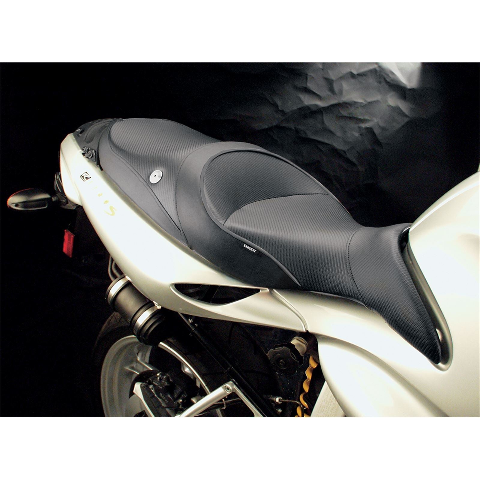 Sargent World Sport™ Seat - Carbon FX fits BMW R1100S '97-'05 - Black WS-534L-19_470573