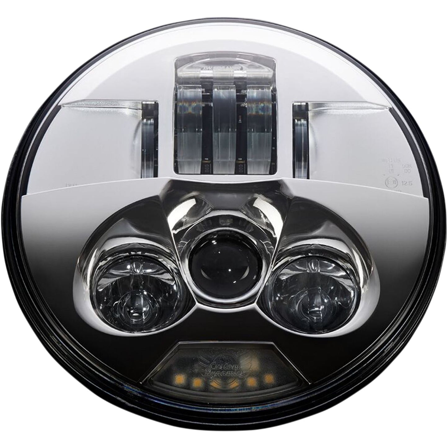 Custom Dynamics ProBEAM LED Headlamp 7" - Chrome PB-7-C_367282